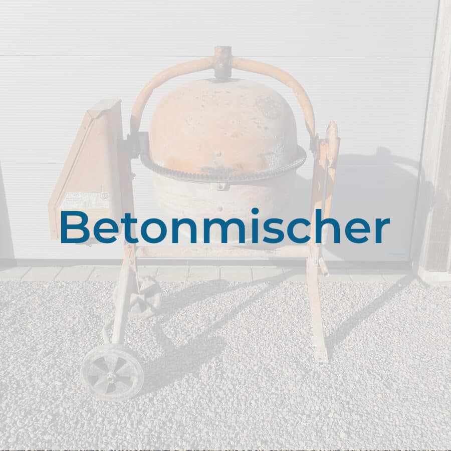 zaunbau-kaplan_betonmischer Hier sehen Sie einen Betonmischer.