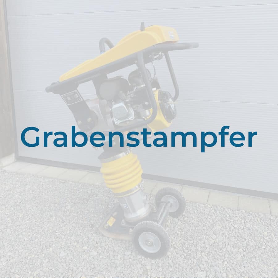 zaunbau-kaplan_grabenstampfer Hier sehen Sie einen Grabenstampfer.