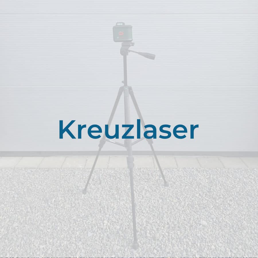 zaunbau-kaplan_kreuzlaser Hier sehen Sie einen Kreuzlaser von Bosch.